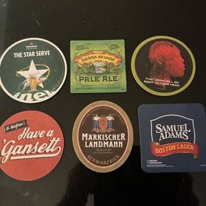 Classic Beer Coasters